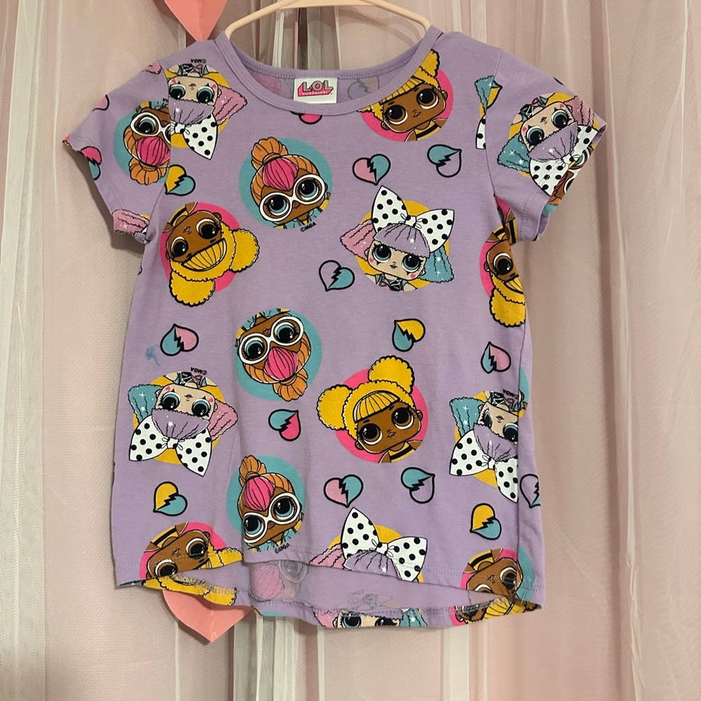 L.O.L. Surprise! Lavender Graphic Tee